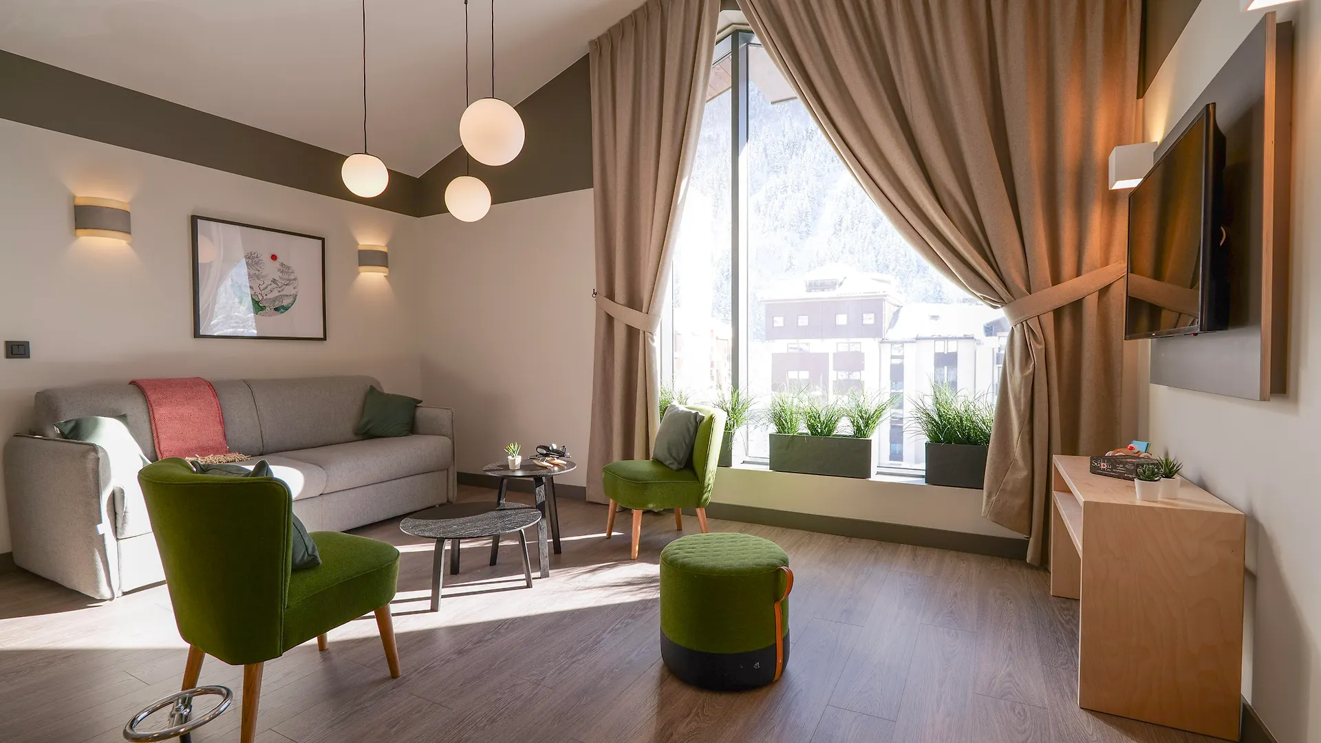 Plan B Hotel - Living Chamonix