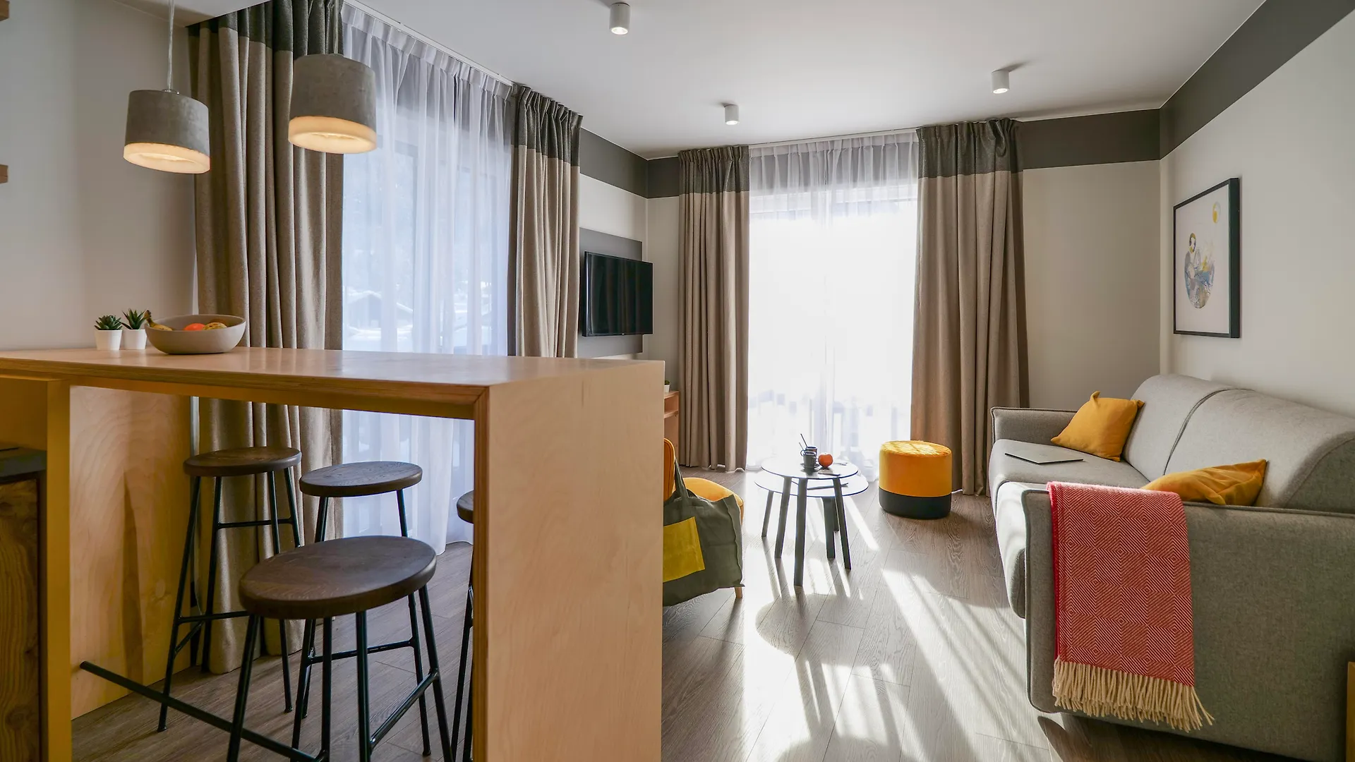 Plan B Hotel - Living Chamonix