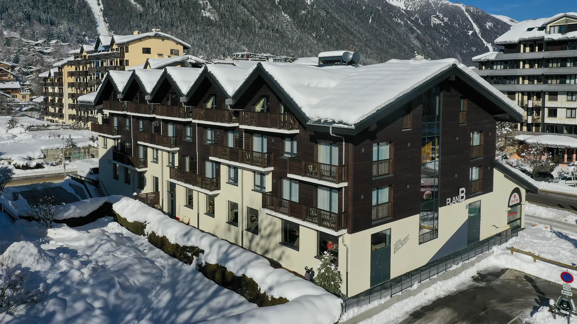Plan B Hotel - Living Chamonix França